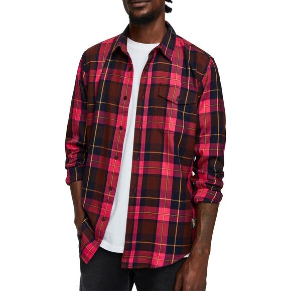Scotch & Soda Other - SCOTCH & SODA Pink Flannel Plaid Checks Shirt Sz. M